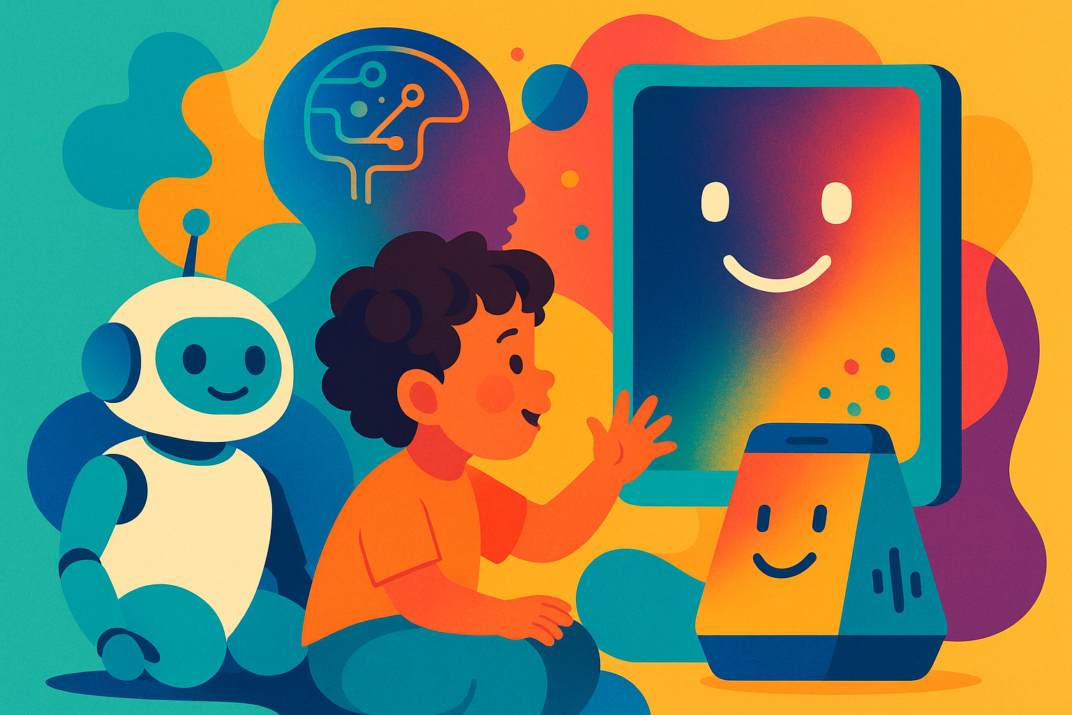 لغة الطفولة في زمن الذكاء الاصطناعي الفائق: من العفوية إلى الخوارزمية