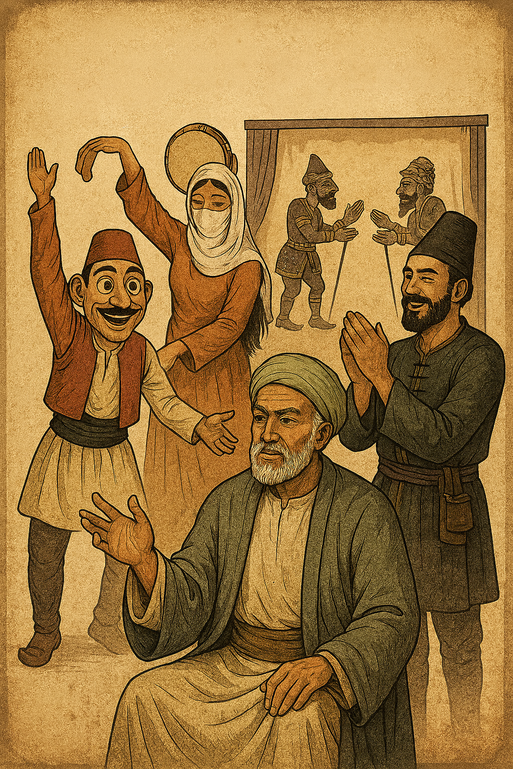 الأشكال التمثيلية في تراثنا العربي مناقشة هادئة لجدلية قديمة مشتعلة