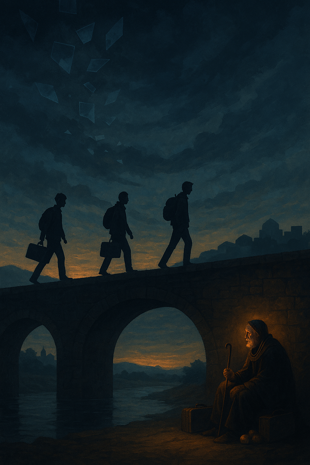 “وحدهم يعبرون الجسر “