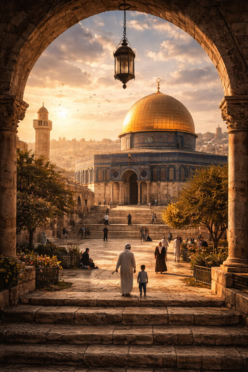 “ياقدس لبيك”