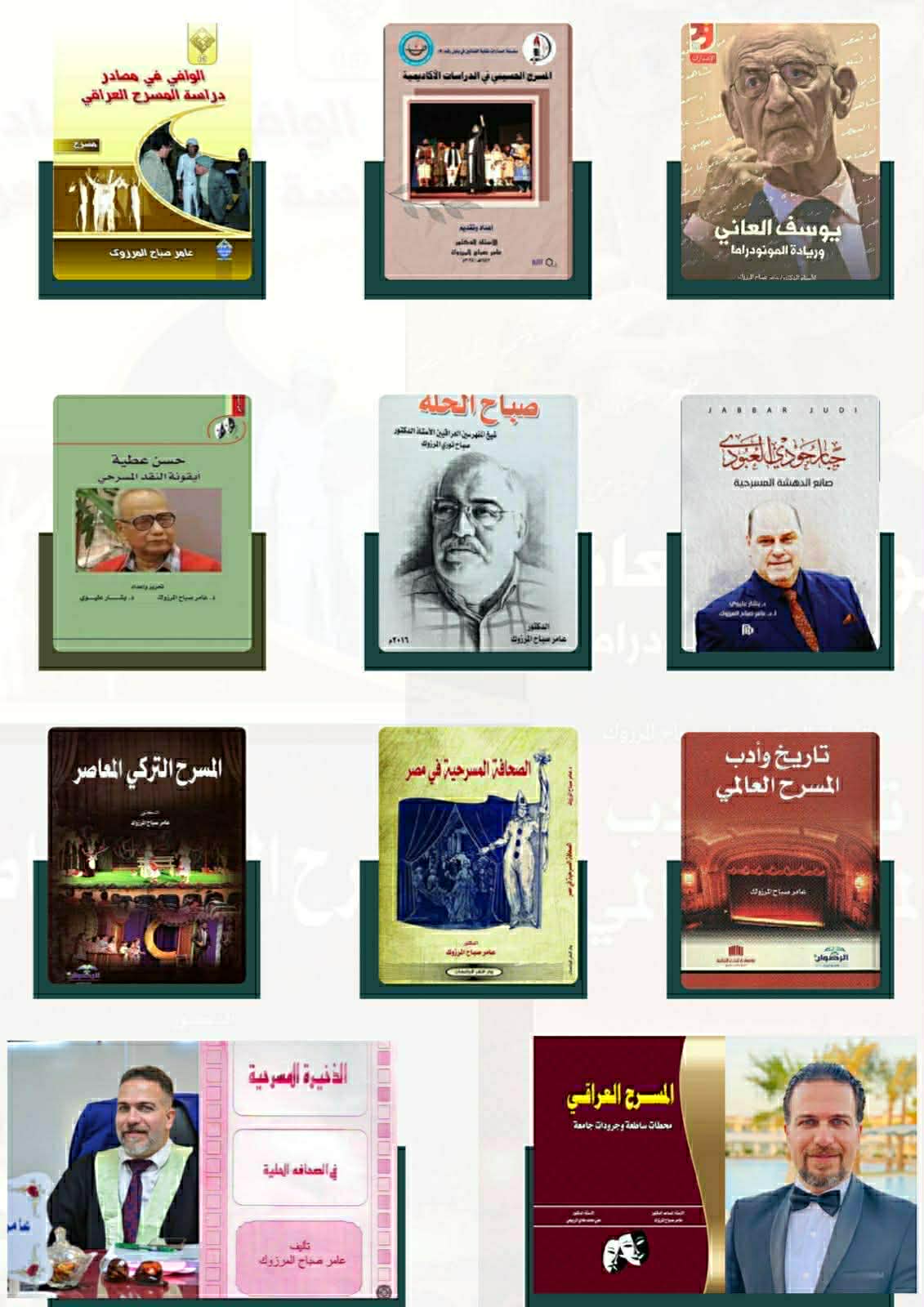 الدكتور عامر صباح المرزوك والمنجز الببليوغرافي في الحركة المسرحية