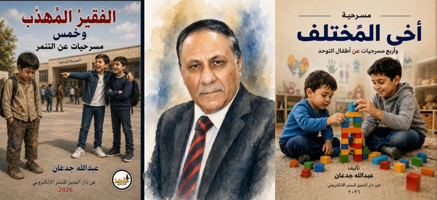 اصدارات جديدة للكاتب عبدالله جدعان
